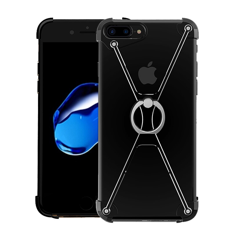 crystal Borrowed rejection Husa Apple iPhone 8 Plus Oatsbasf Type-X Metal cu inel Blister Originala |  GSMnet.ro