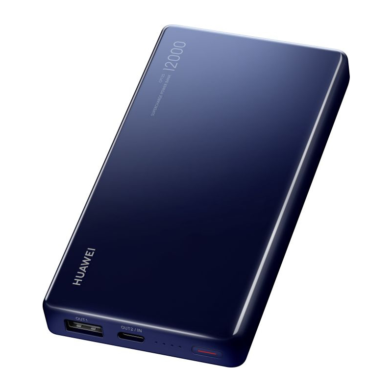 gang Contagious currency Baterie Externa Powerbank Huawei CP12S, 12000 mA, SuperCharge, 40W, 1 x USB  - USB Type-C, Bleumarin 55030797 | GSMnet.ro
