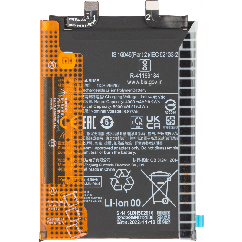 Acumulator Xiaomi Redmi Note 12 Pro 4G / Note 11 Pro 5G / Note 11
