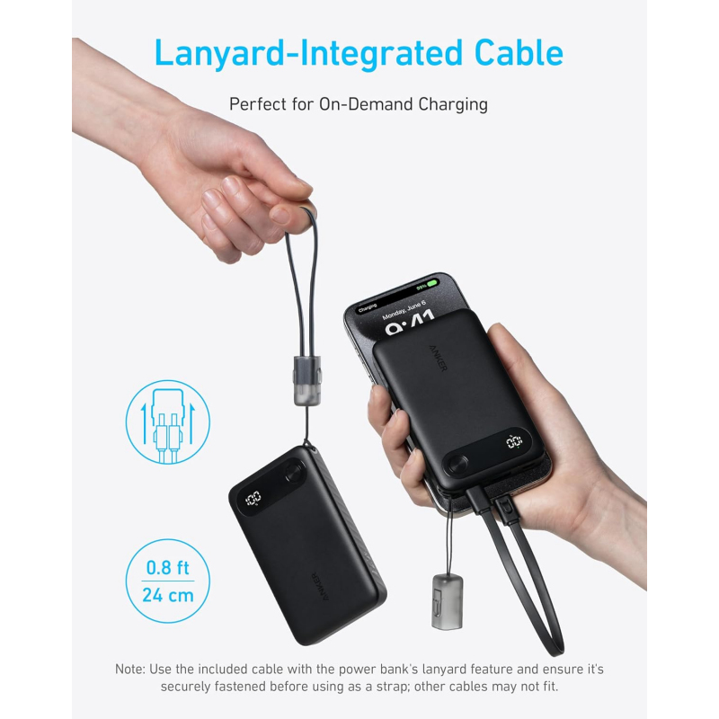 Baterie Externa Anker PowerCore, 10000mAh, 22.5W, QC + PD, 1 x USB