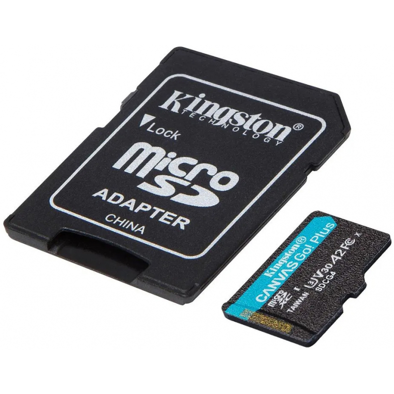 Card Memorie microSDXC Kingston Canvas Go Plus Android A2, 128Gb