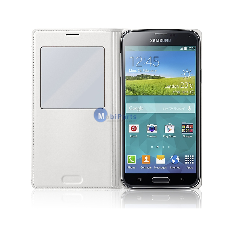 dynasty Uluru Easy to read Husa Samsung Galaxy S5 Plus G901 EF-CG900BW alba Blister Originala |  GSMnet.ro