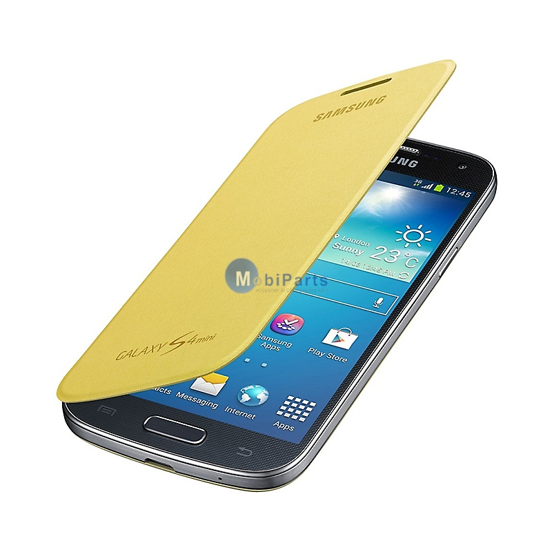 Optimistic Tropical Match Husa Samsung Galaxy S4 mini I9195I EF-FI919BY galbena Originala | GSMnet.ro